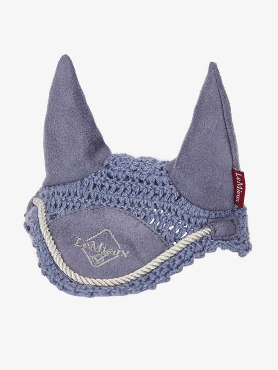 LeMieux Fly Hood in jay blue für das Toy Pony
