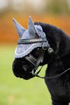 LeMieux Fly Hood in jay blue für das Toy Pony