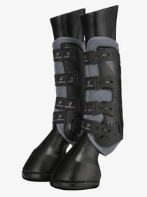 LeMieux Ultramesh Gamaschen Snug boots hinten in grey