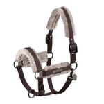 Eskadron Platinum Halfter Double Pin Grith Fauxfur