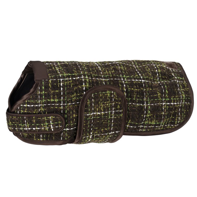 Eskadron Platinum Hundemantel Bouclè in teak brown