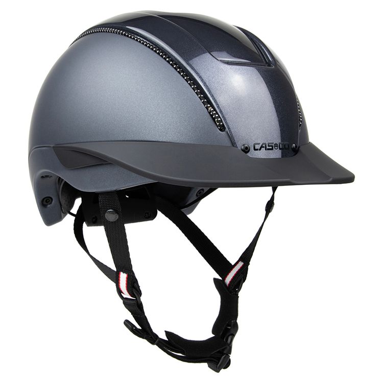 Casco Reithelm Duell in dunkelgrau