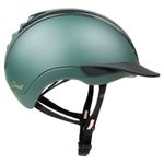 Casco Reithelm Duell in smaragdgrün
