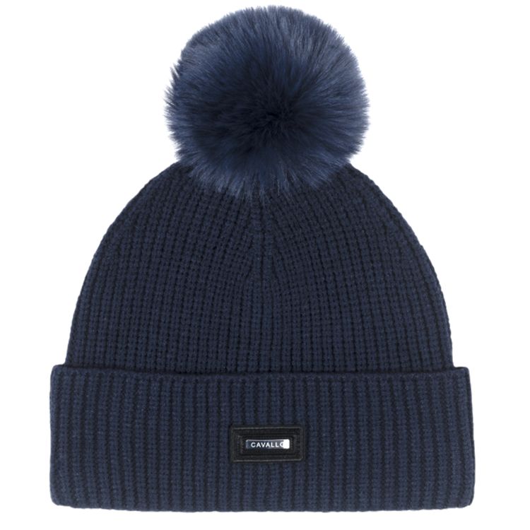 CAVALMEA Strickmütze in darkblue von Cavallo