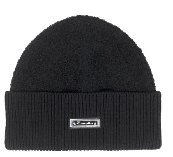 CAVALMAILIN Strickmütze in black von Cavallo