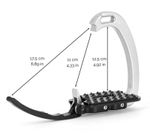Tech Stirrups Steigbügel Venice Sloped Evo twotone mit black