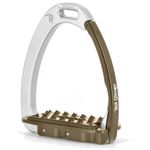 Tech Stirrups Steigbügel Venice Sloped Evo twotone mit silver