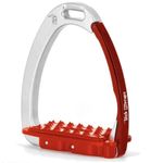Tech Stirrups Steigbügel Venice Sloped Evo twotone mit silver