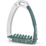 Tech Stirrups Steigbügel Venice Sloped Evo twotone mit silver