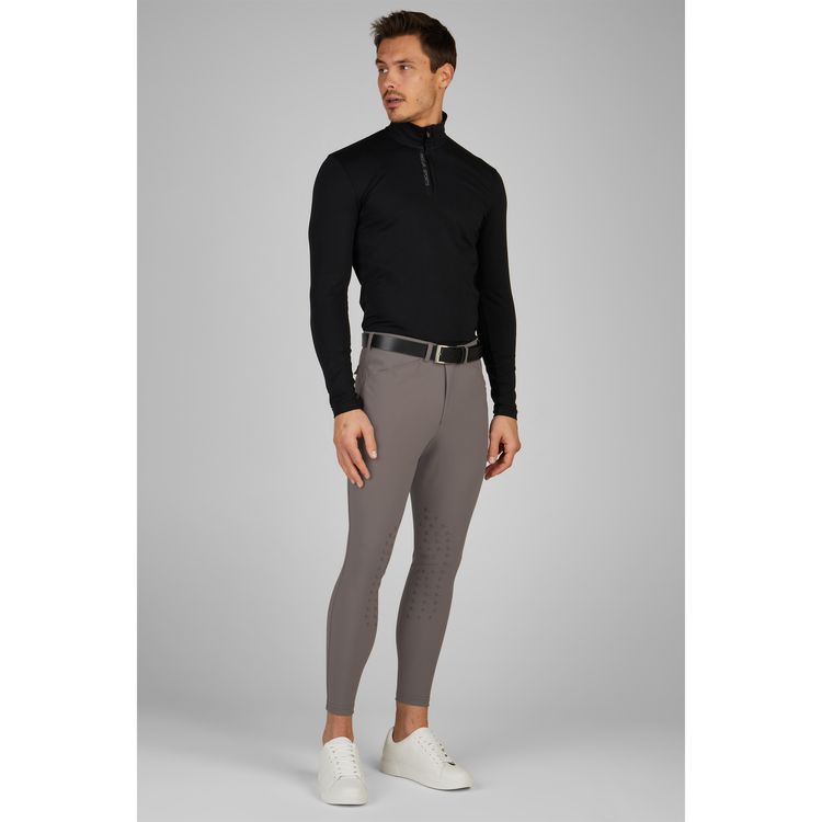 Pikeur Herren Reithose New Rodrigo Grip (Kniegrip) in steel grey