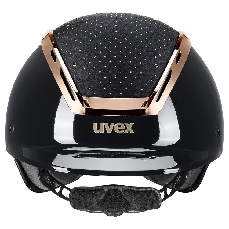 UVEX Reithelm exxeed glow black-rose