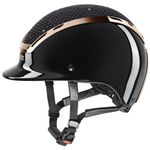 UVEX Reithelm exxeed glow black-rose