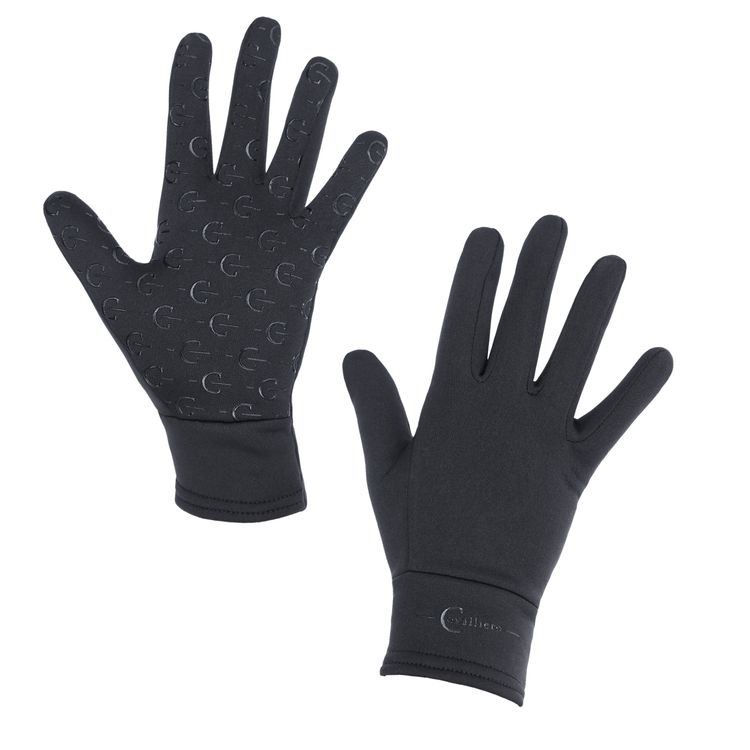 Covalliero Reithandschuhe Fleece in black