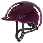 UVEX Reithelm kiddox in burdundy shiny 3XS-XS (49-54)