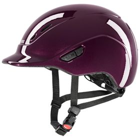 UVEX Reithelm kiddox in burdundy shiny 3XS-XS (49-54)