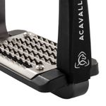 ACAVALLO - Sicherheits-Steigbügel REL-X EASY , Farbe charcoal AC667