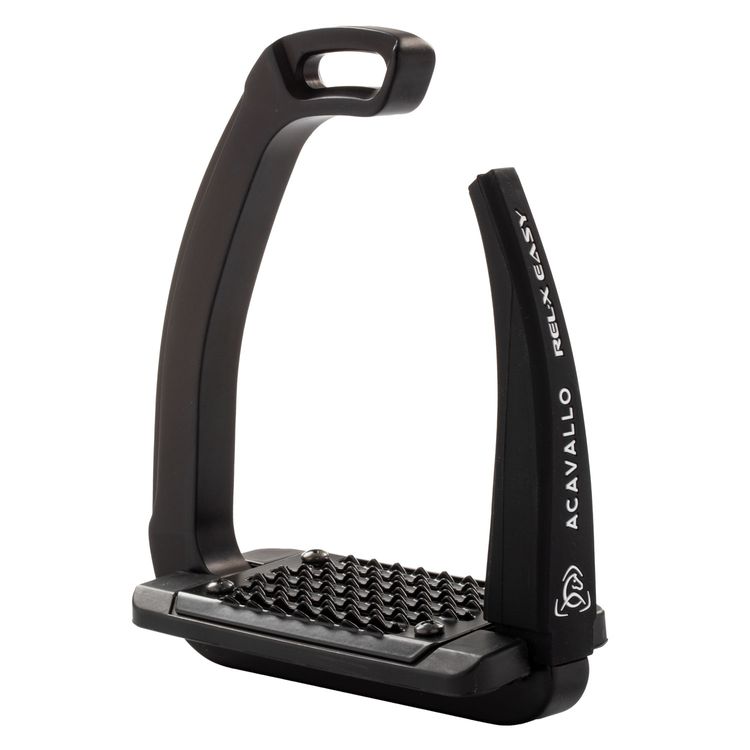 ACAVALLO - Sicherheits-Steigbügel REL-X EASY , Farbe black AC667