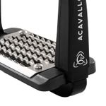 ACAVALLO - Sicherheits-Steigbügel REL-X EASY , Farbe black AC667