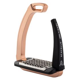 ACAVALLO - Sicherheits-Steigbügel REL-X EASY , Farbe rosegold AC667