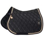 Eskadron Heritage Cotton Glitter Schabracke almond / black / true blue