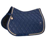 Eskadron Heritage Cotton Glitter Schabracke almond / black / true blue