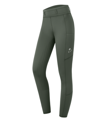 E.L.T THERMO Reitleggings Ella in dunkeloliv