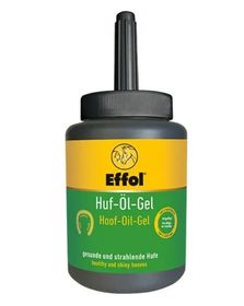 Effol Huf-Öl Gel schwarz in der Pinseldose 475ml