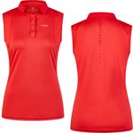 Pikeur Polo Sleeveless Sports in red flame