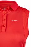 Pikeur Polo Sleeveless Sports in red flame