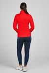 Pikeur Damen Fleecejacke Mesh Sports in red flame