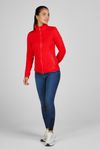 Pikeur Damen Fleecejacke Mesh Sports in red flame