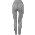 Cavallo Damen Reitleggings CAVALLENE Grip in silvergrey