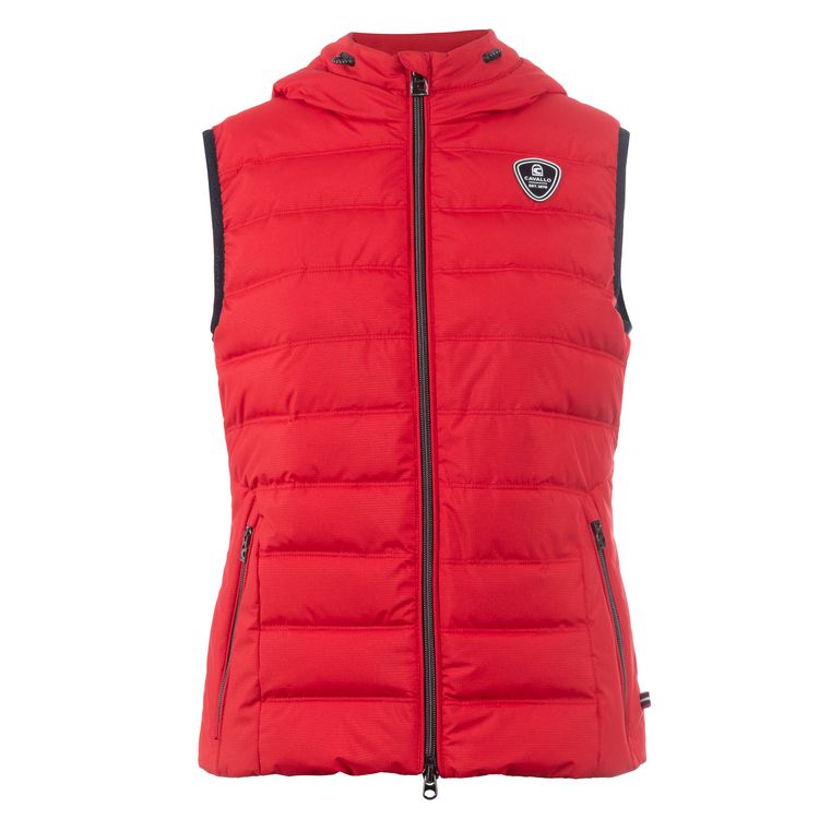 Cavallo Damen Steppweste CAVALNORIA in ruby