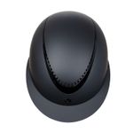 Equestro Reithelm Galaxy mit breitem Visier black-matt