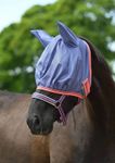 Bucas Freedom Fly Mask in navy/grape