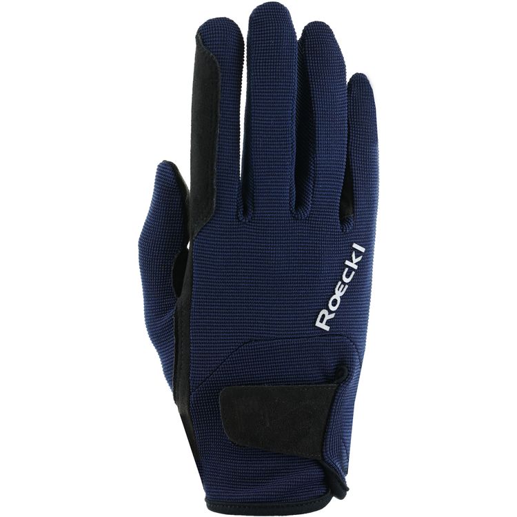 Roeckl Reithandschuh MEURA in dress blue