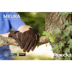 Roeckl Reithandschuh MEURA in chocolate