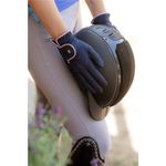 Roeckl Reithandschuh LONA in navy/vintage pink