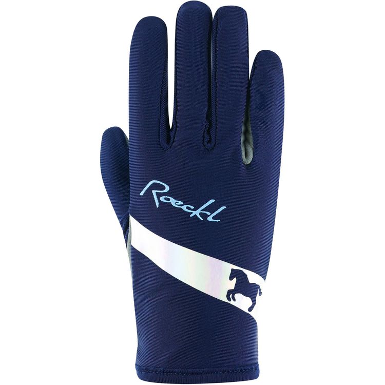 Roeckl Reithandschuh KAPRIOLE in patriot blue