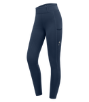E.L.T Reitleggings Kinder Ella in deminblau
