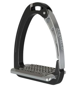 ACAVALLO - Sicherheits-Steigbügel Arena Alupro Aluminium, Farbe Titianium
