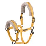 Eskadron Platinum Halfter Double Pin Fauxfur