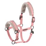 Eskadron Platinum Halfter Double Pin Fauxfur