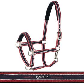 Eskadron Halfter Pin Buckle Core in chili-white-navy