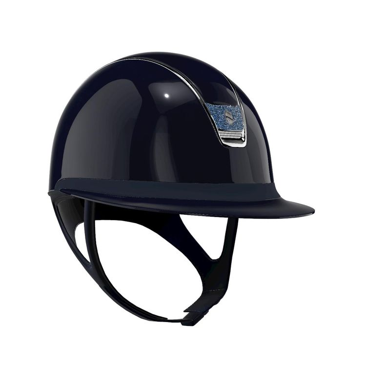 Samshield Miss Shield 2.0 Glossy blue - Trim Chrome blue , Blason Crystal Farbic silver