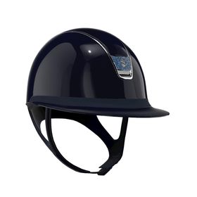 Samshield Miss Shield 2.0 Glossy blue - Trim Chrome blue , Blason Crystal Farbic silver