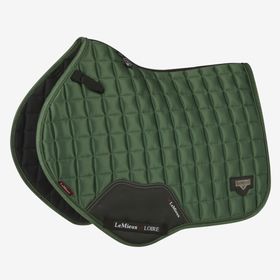 LeMieux Springschabracke Loire Classic Satin Square in hunter