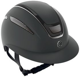 Covalliero Reithelm Elite Polo in schwarz 