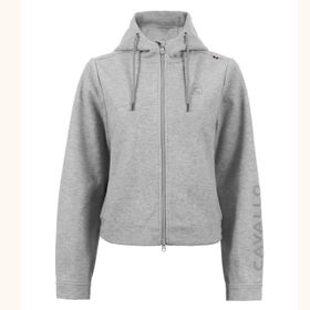 CAVALRABI Damen Jacke im Boxy Schnitte in grey melange von Cavallo