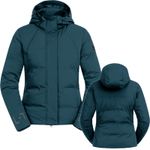 E.L.T Winter-Performance-Reitjacke Ohio, in petrolblau